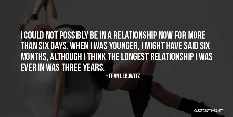 Fran Lebowitz Quotes 482692