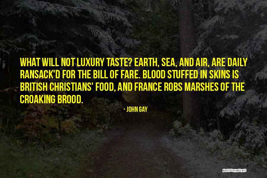 France And Food Quotes By John Gay