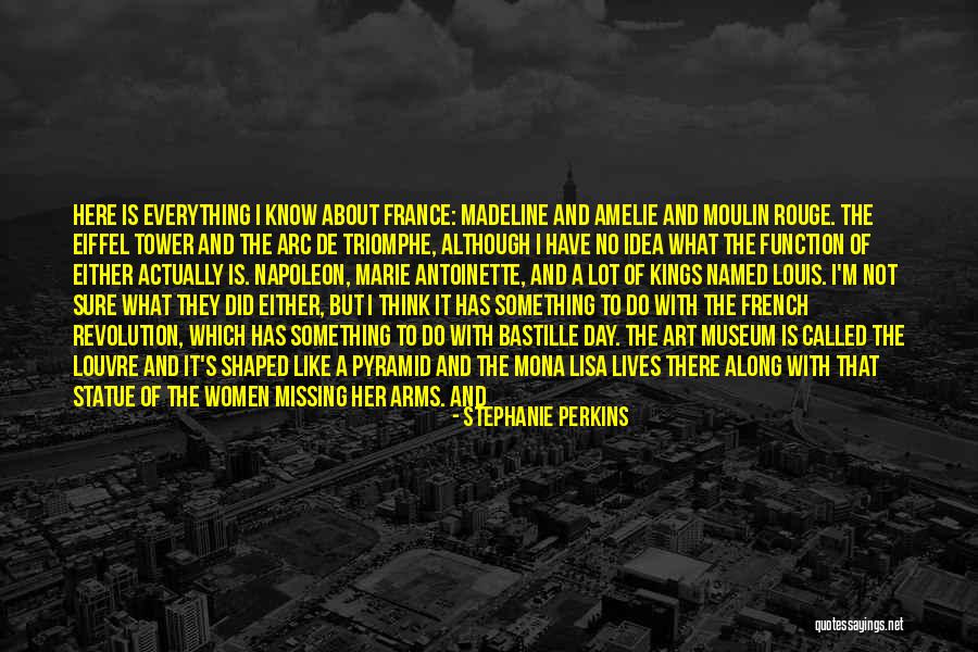 France And Food Quotes By Stephanie Perkins France And Food Quotes By Stephanie Perkins
