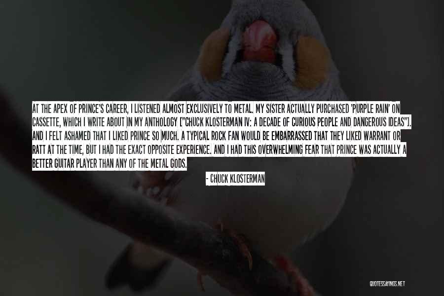 Francelys Quotes By Chuck Klosterman Francelys Quotes By Chuck Klosterman