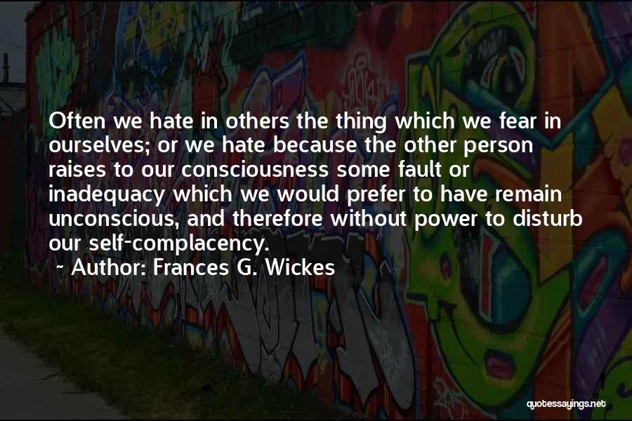 Frances G. Wickes Quotes 1425165