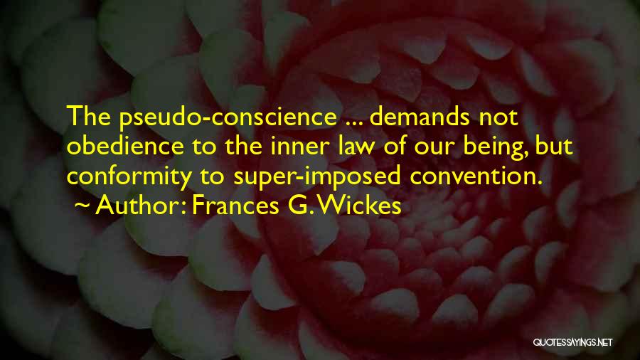 Frances G. Wickes Quotes 169100