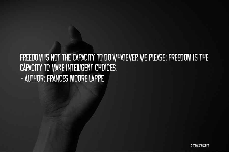 Frances Moore Lappe Quotes 951235