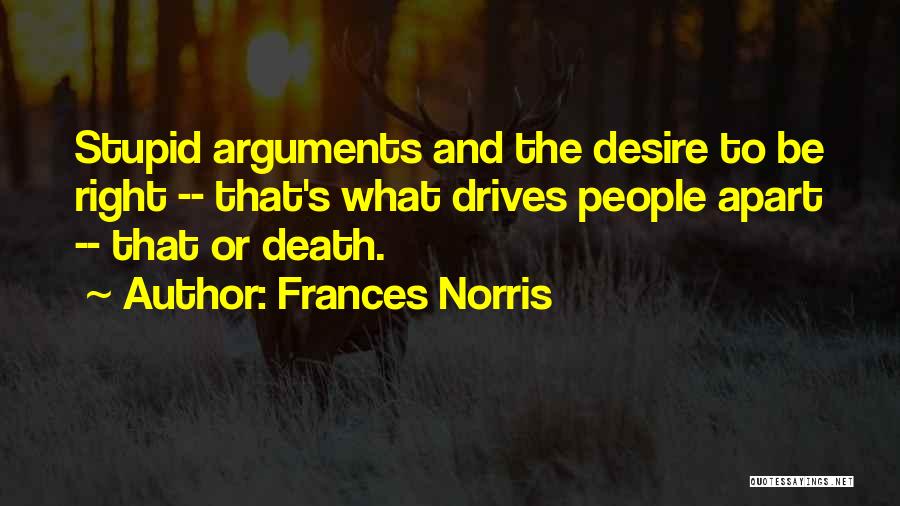 Frances Norris Quotes 930917