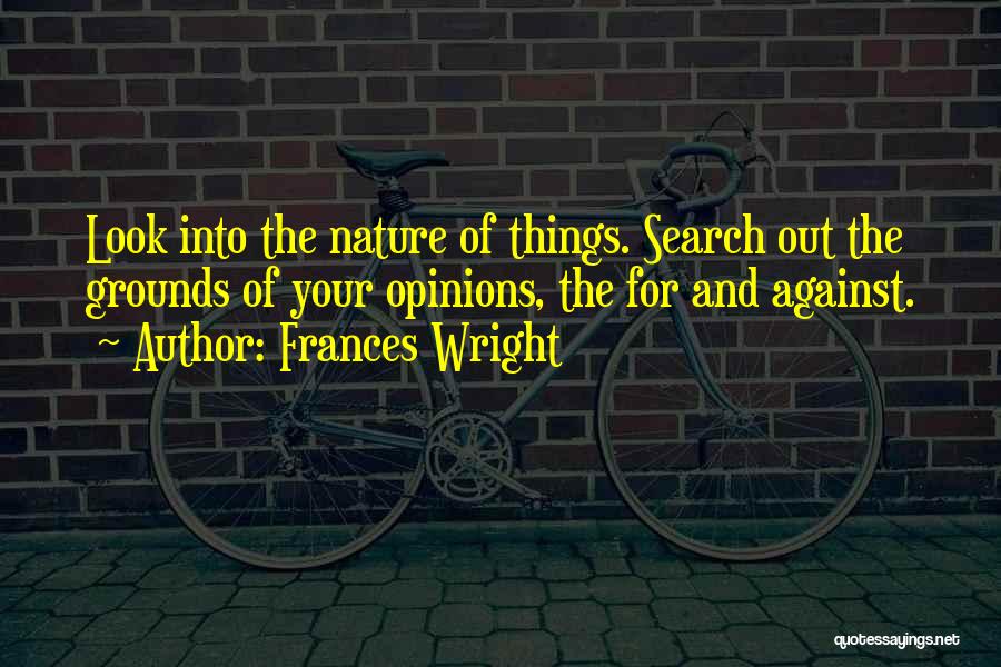 Frances Quotes By Frances Wright