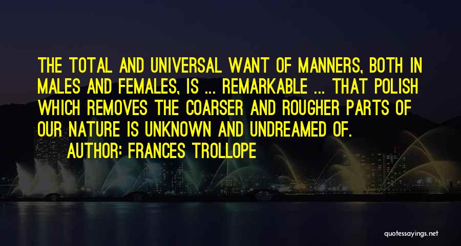 Frances Trollope Quotes 128286