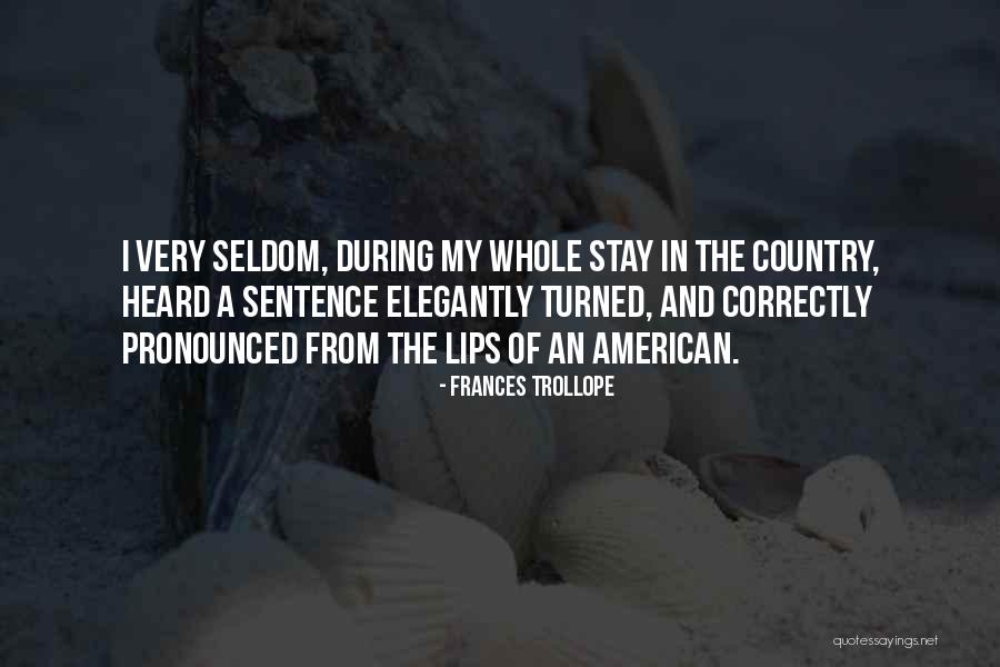 Frances Trollope Quotes 1405905 Frances Trollope Quotes 1405905