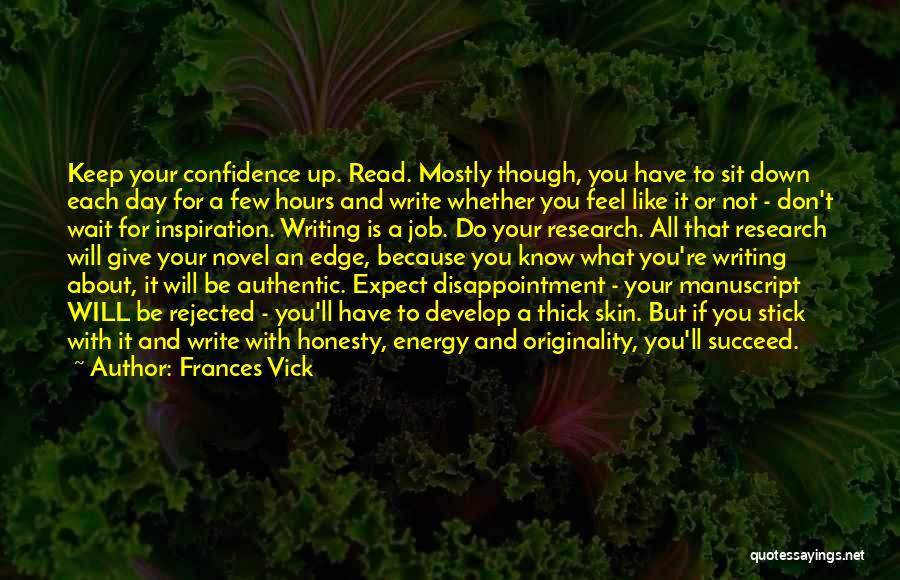 Frances Vick Quotes 2145706