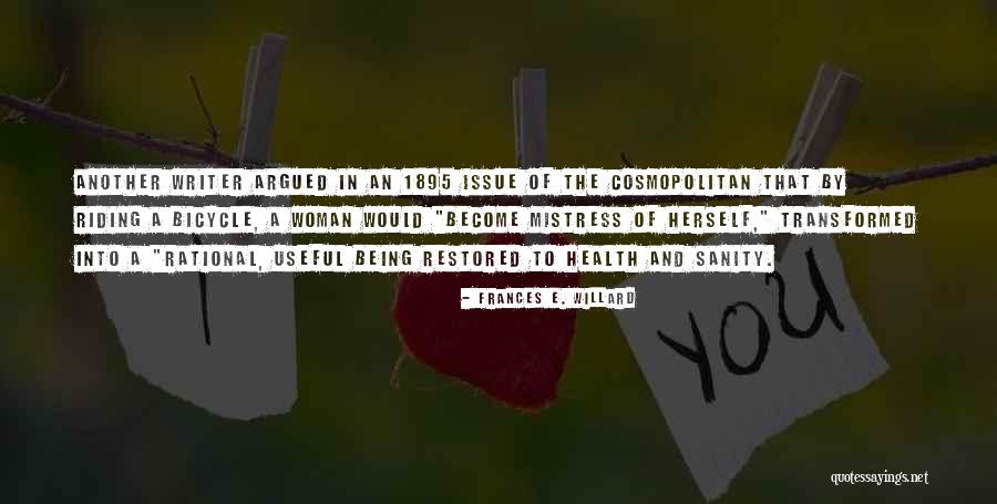 Frances Willard Quotes By Frances E. Willard Frances Willard Quotes By Frances E. Willard