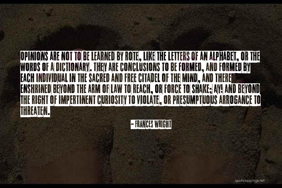 Frances Wright Quotes 1201744 Frances Wright Quotes 1201744
