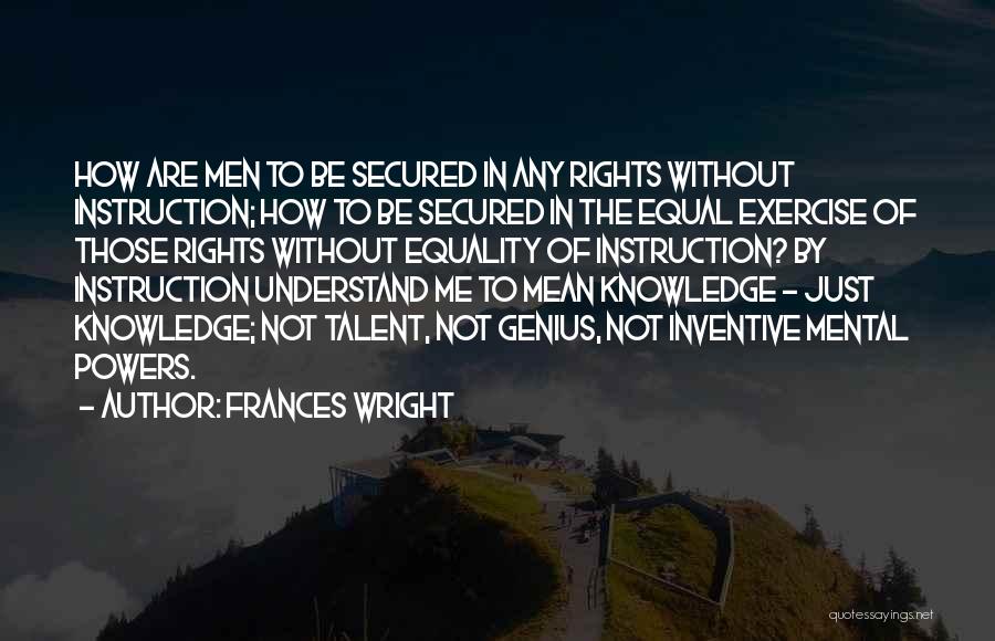 Frances Wright Quotes 2060946