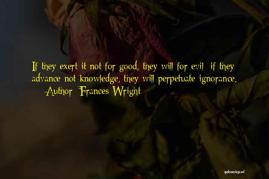 Frances Wright Quotes 2145047