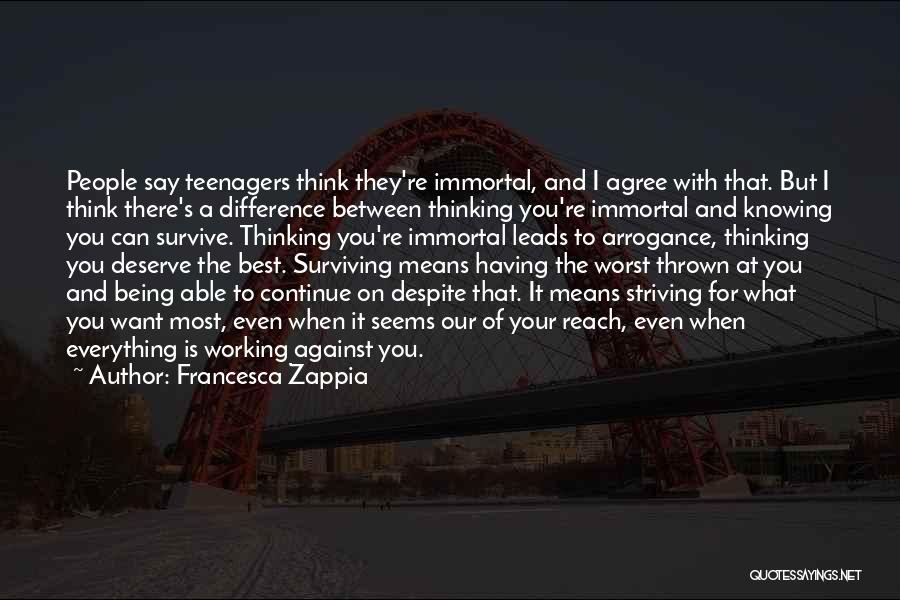 Francesca Zappia Quotes 1928359