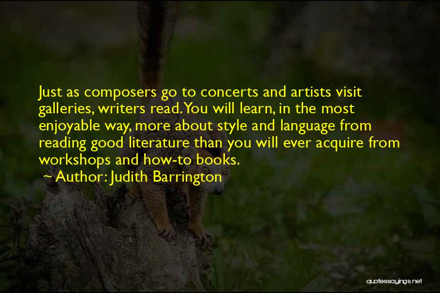 Franceschelli Quotes By Judith Barrington