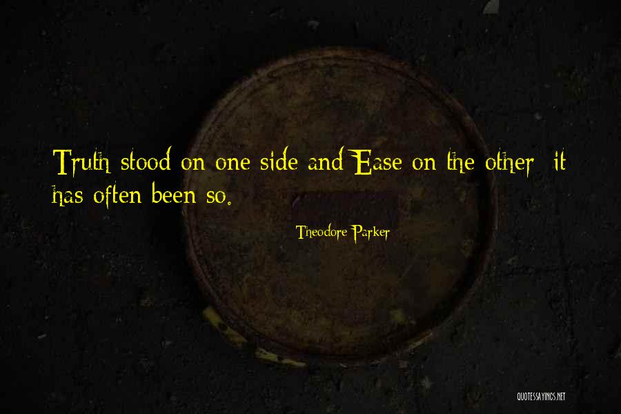 Francheska Quotes By Theodore Parker Francheska Quotes By Theodore Parker