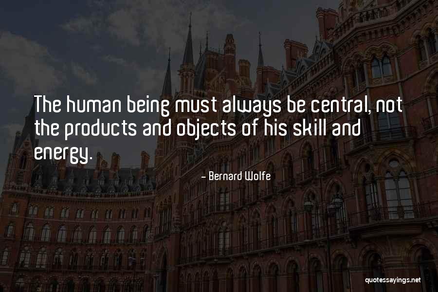 Franchetta Quotes By Bernard Wolfe Franchetta Quotes By Bernard Wolfe