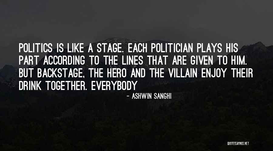 Franchettis Restaurant Quotes By Ashwin Sanghi