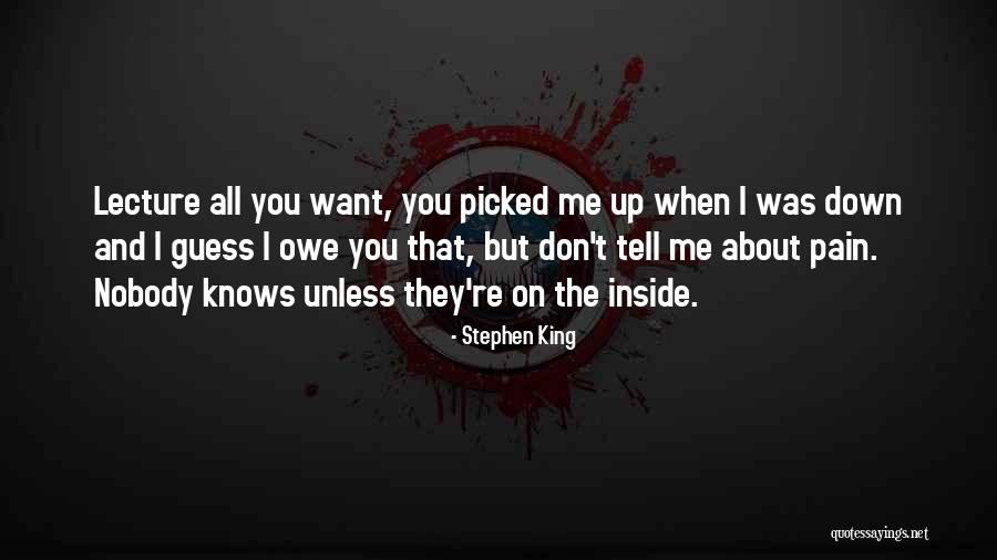 Franchettis Restaurant Quotes By Stephen King