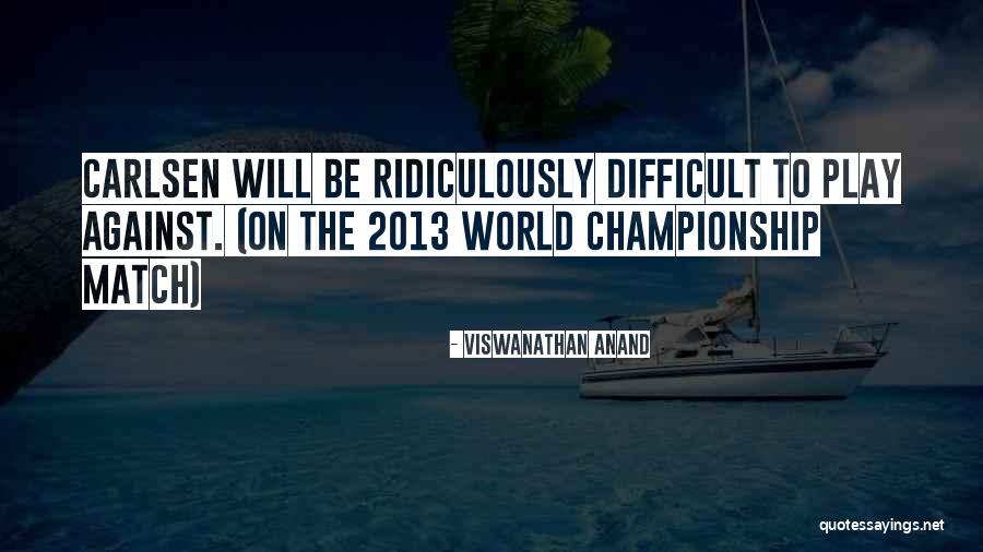 Franchini Nickelodeon Quotes By Viswanathan Anand Franchini Nickelodeon Quotes By Viswanathan Anand