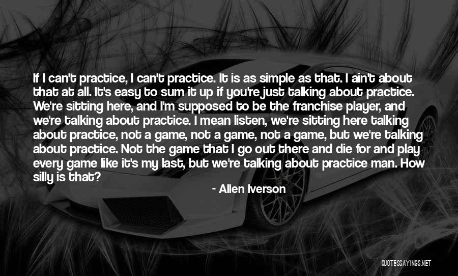 Franchise And Not This Man Quotes By Allen Iverson Franchise And Not This Man Quotes By Allen Iverson