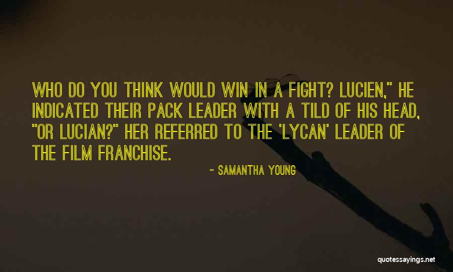 Franchise Quotes By Samantha Young Franchise Quotes By Samantha Young