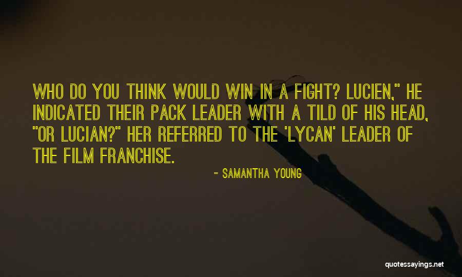 Franchise Quotes By Samantha Young