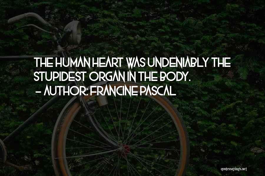 Francine Pascal Quotes 1625362