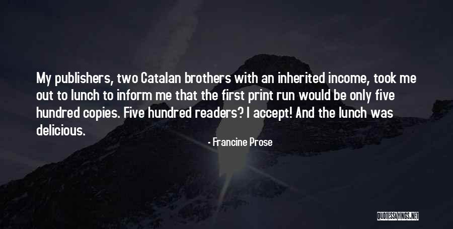 Francine Prose Quotes 958207 Francine Prose Quotes 958207
