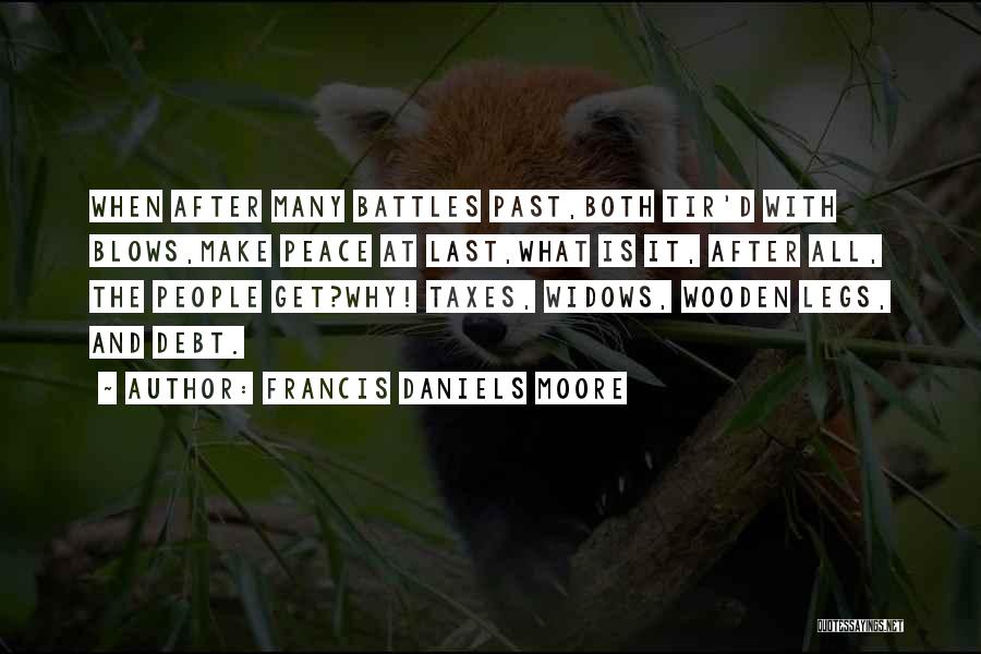 Francis D'assisi Quotes By Francis Daniels Moore