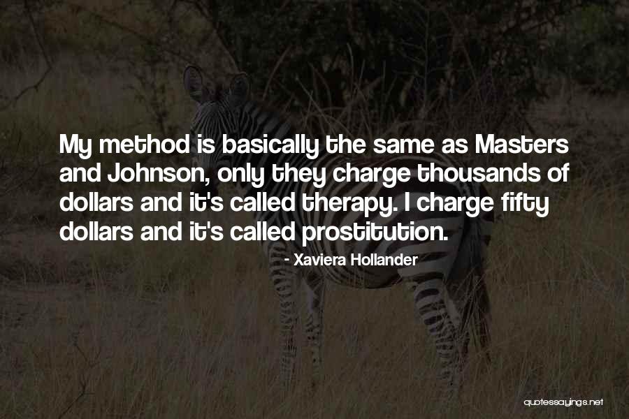 Francis Hancock Quotes By Xaviera Hollander Francis Hancock Quotes By Xaviera Hollander