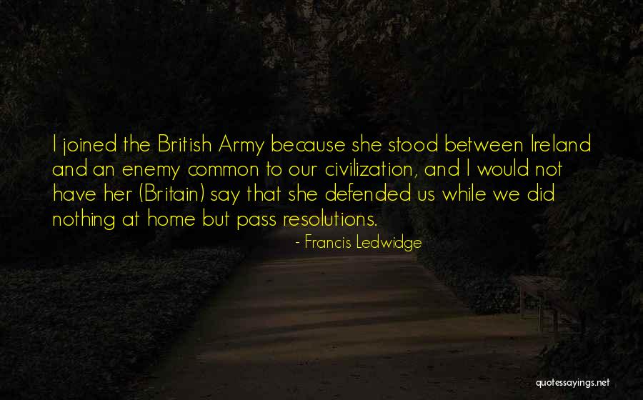 Francis Ledwidge Quotes 1393245 Francis Ledwidge Quotes 1393245