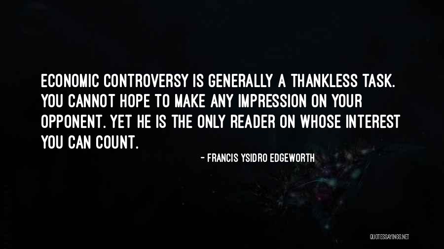 Francis Ysidro Edgeworth Quotes 557885 Francis Ysidro Edgeworth Quotes 557885