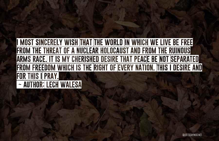 Franciscanos Brasil Quotes By Lech Walesa