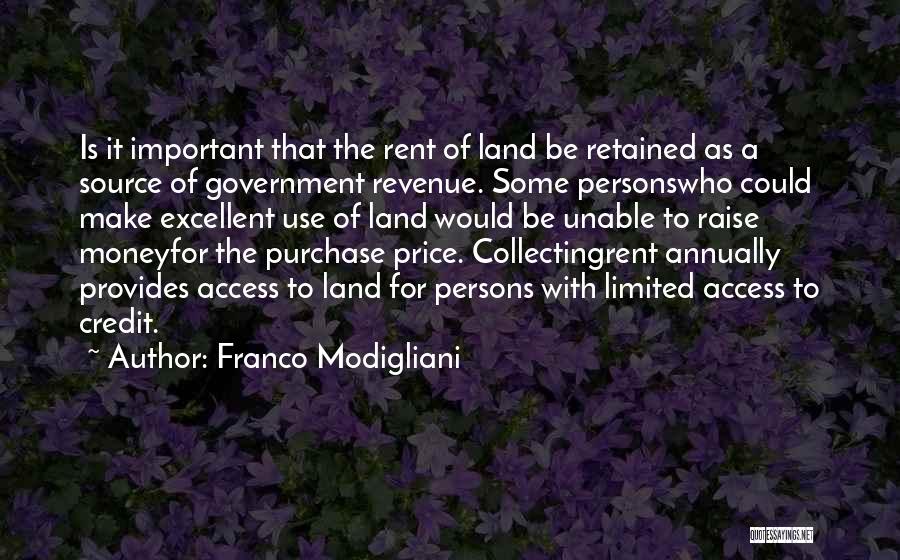 Franco Modigliani Quotes 1244359