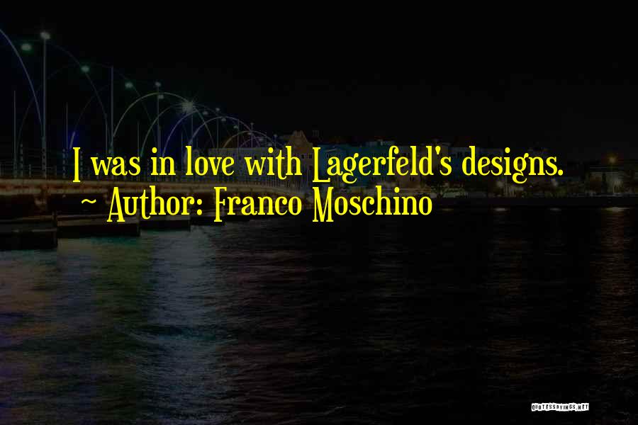 Franco Moschino Quotes 307916