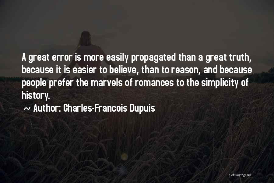 Francois Easier Quotes By Charles-Francois Dupuis