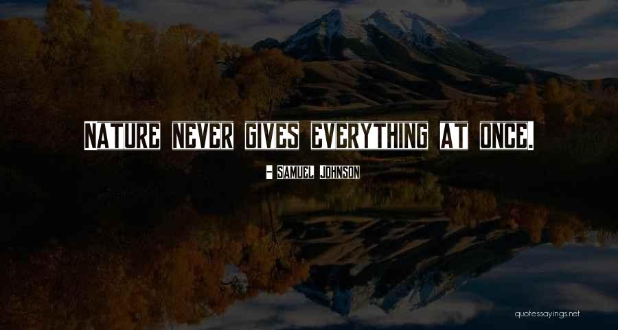 Francois Lesage Quotes By Samuel Johnson