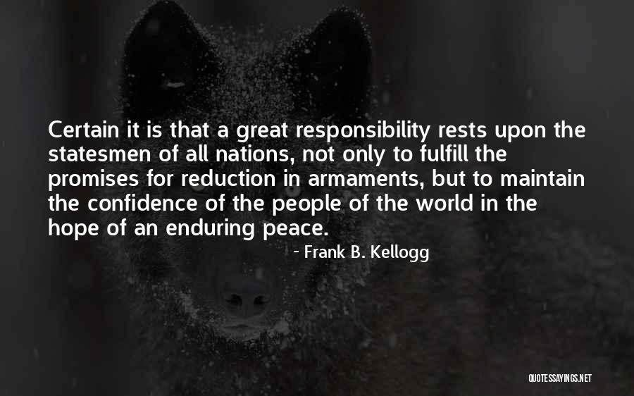 Frank B. Kellogg Quotes 2219982