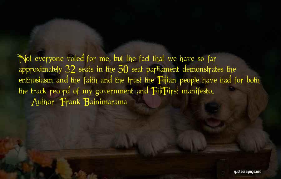Frank Bainimarama Quotes 1494558