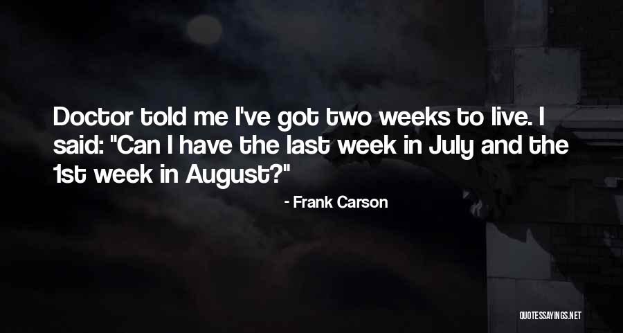 Frank Carson Quotes 321540