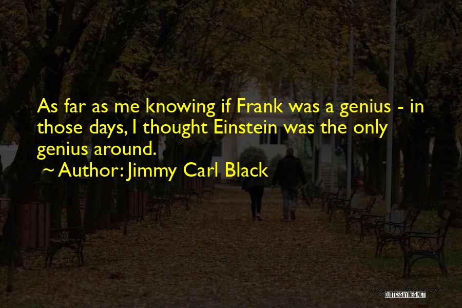 Frank Einstein Quotes By Jimmy Carl Black