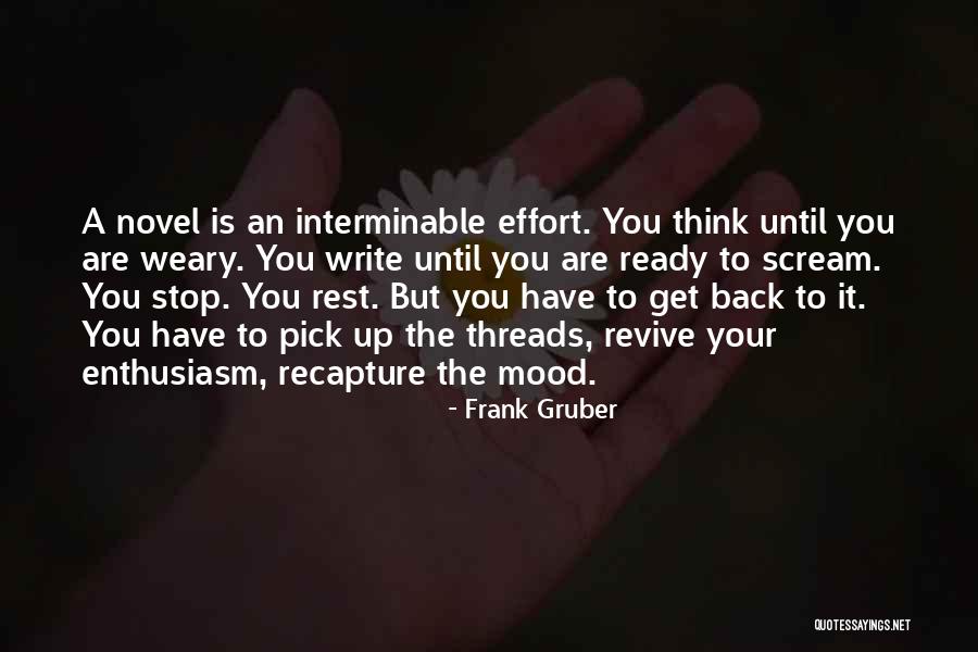 Frank Gruber Quotes 1021519