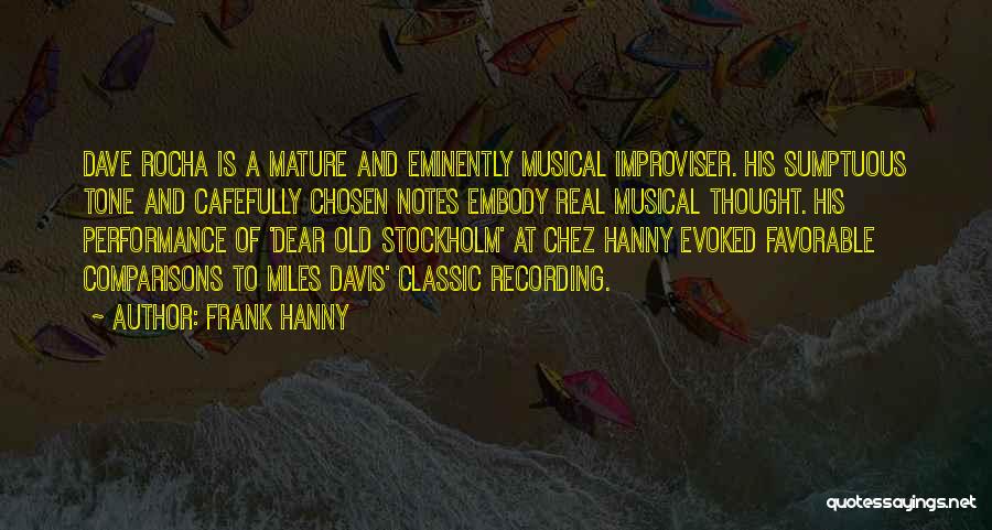 Frank Hanny Quotes 331989