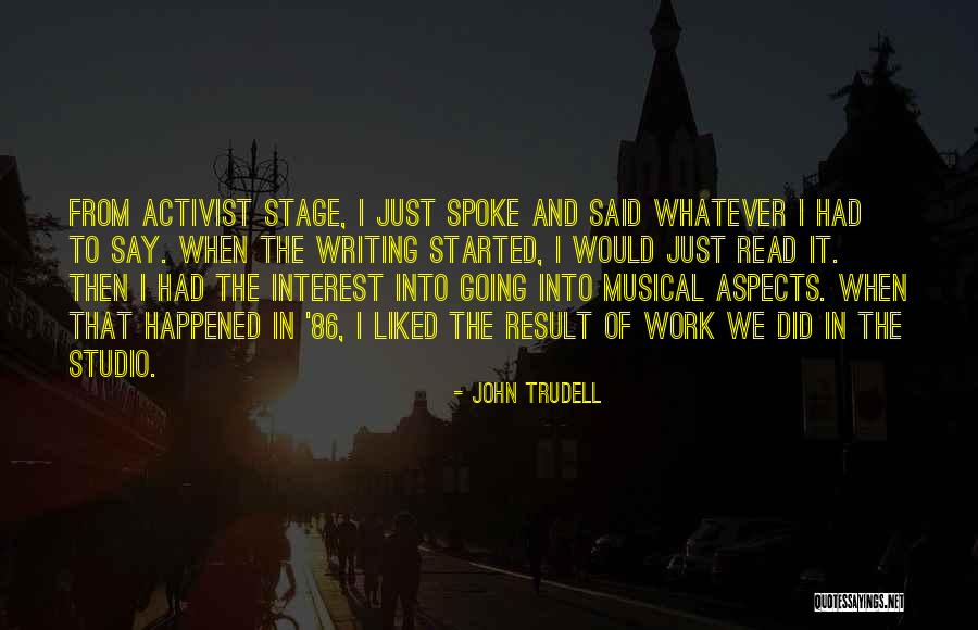 Frank House Party Quotes By John Trudell Frank House Party Quotes By John Trudell