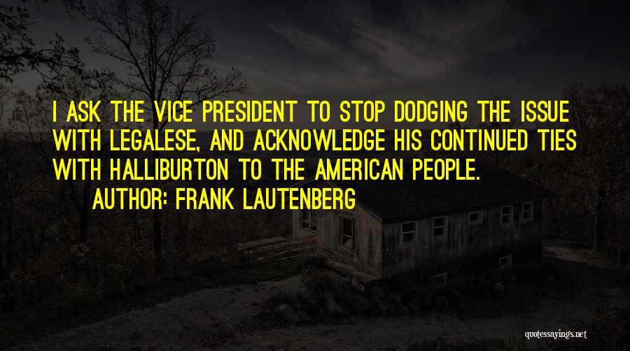 Frank Lautenberg Quotes 195315