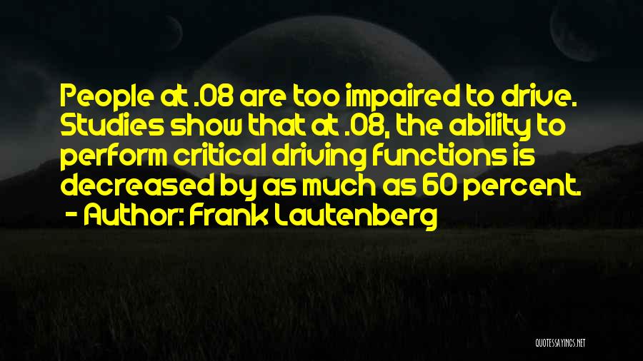 Frank Lautenberg Quotes 2194027