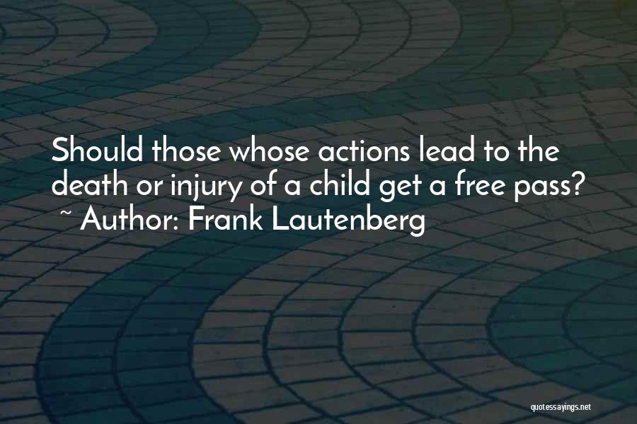 Frank Lautenberg Quotes 813016