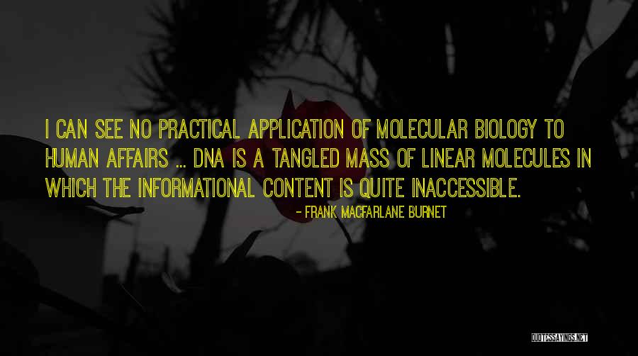 Frank Macfarlane Burnet Quotes 733755