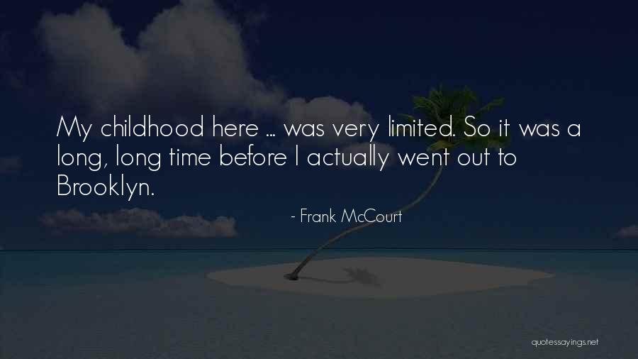 Frank McCourt Quotes 1585077