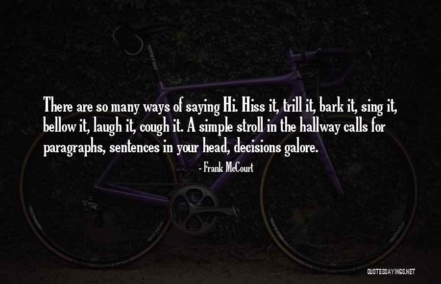 Frank McCourt Quotes 541063